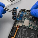 Galaxy A37 Kameralinsbyte