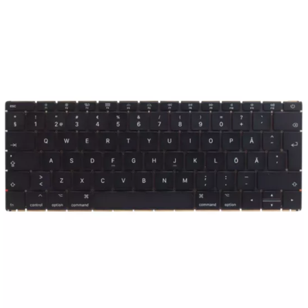 Macbook 12 Inch 2015 Retina A1534 Tangentbordbyte
